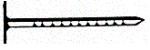 3" Electro-Galvanized 50# Roofing Nails