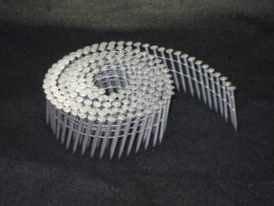 1-1/2" x .145 Knurled Shank 15 Deg Wire Coil Ballistic Pin