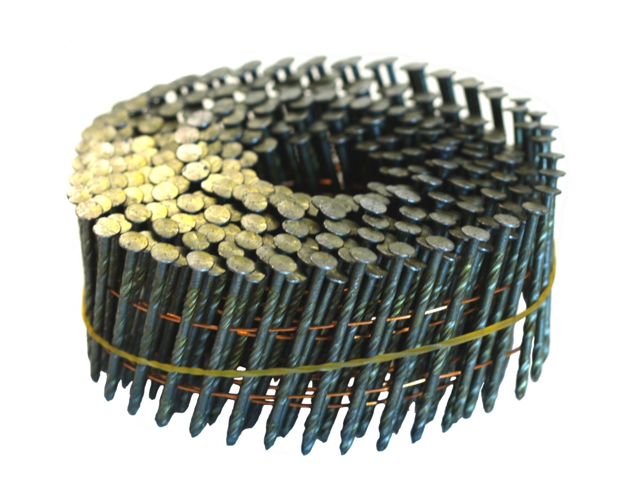 2-1/2" x .113 Screw Shank Wire Coil Nails