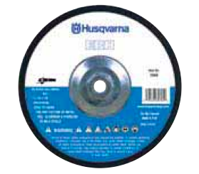 Husqvarna 23061 7" x 1/4" x 5/8-11" Metal Grinding Wheel