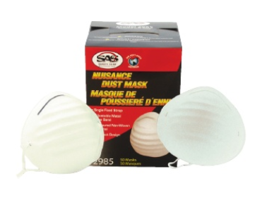 SAS Safety 2985 Non-Toxic Dust Mask (50 pack)