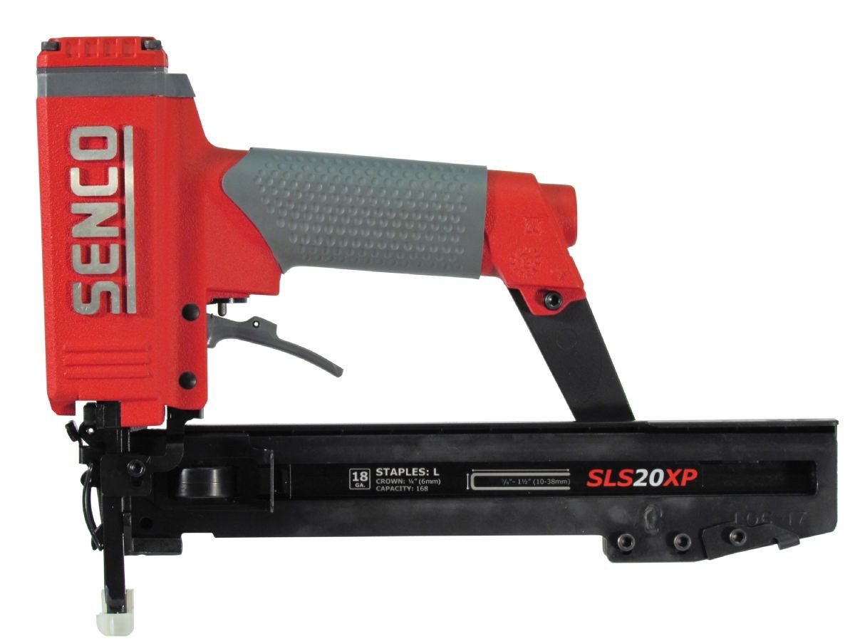 Senco SLS20XP-L 18 Gauge Narrow Crown Stapler w/Case 3/8" to 1-1/2"