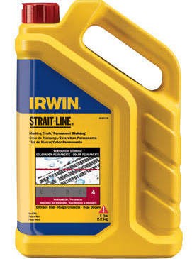 Irwin 4935525 Red Staining Marking Chalk 4lb