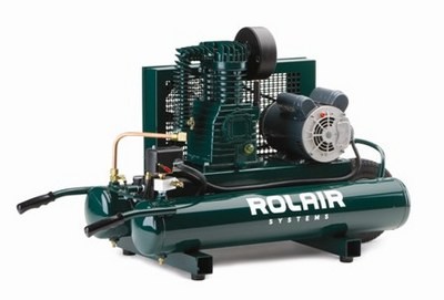 RolAir 5715K17 1.5HP Electric Wheeled Air Compressor 