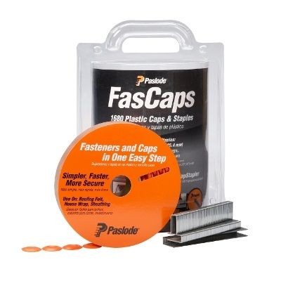 3/8" x 1" Leg 18 Gauge Staple w/Plastic Cap