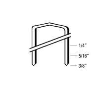 STCR2619 - 3/8" Crown x 1/4" Leg Galvanized Staple