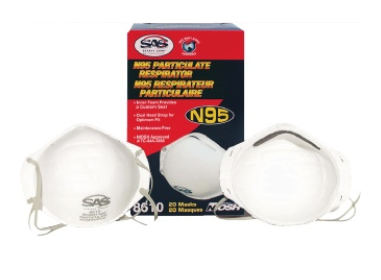 SAS Safety 8610 N95 Particulate Respirator (20 Pack)