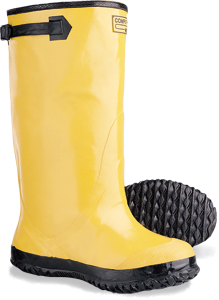 SLB9 Yellow Rubber Work Boot Size 9