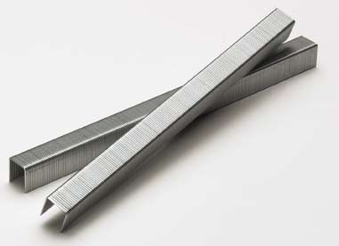 3/8" Crown x 3/8" Leg Galvanized Plain