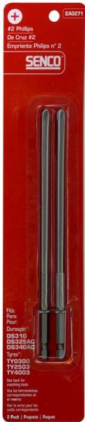 Senco DuraSpin EA0271 Phillips Bits - 2 Pack 
