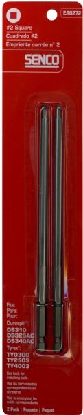 Senco DuraSpin EA0272 Square Bits - 2 Pack