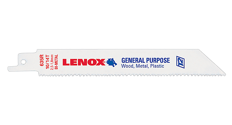 Lenox 22758 12" x 10-14TPI Recip Saw Blade