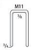 3/8" Crown x 3/4" Leg 18 Gauge Galvanized Sencote 