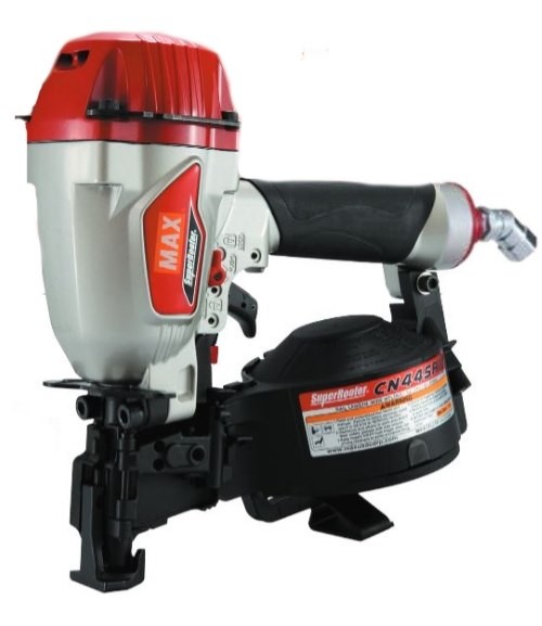 MAX CN445R3 SuperRoofer Coil Roofing Nailer 3/4" to 1-3/4"