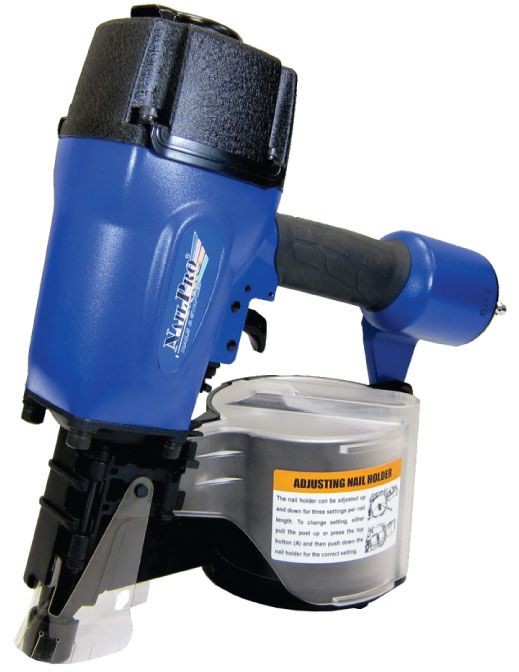 Jaaco NPCN-3390D Coil Duplex Nailer, 2" to 3-1/2"