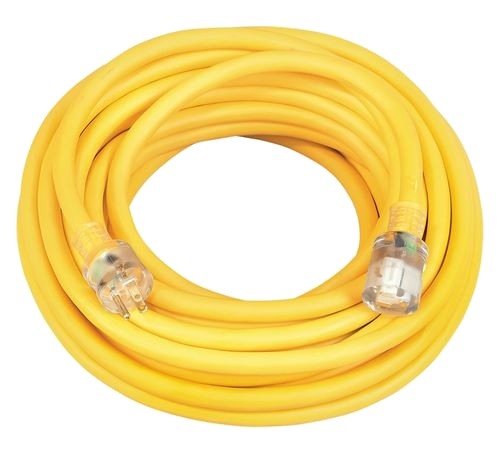 Southwire 2689SW0002 10/3 100' Yellow Extension Cord