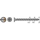 #6 x 1-5/8" Drywall to Wood Gray Phosphate Bulk 