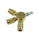 Coilhose 3122-15X 3-Way Manifold 1/4" Fitted
