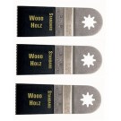 Fein Multimaster 1-3/8" E-Cut Saw Blade, 3 Pack