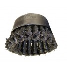 Flexovit C1480 2-3/4" Knotted Cup Wire Brush