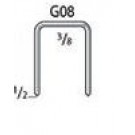 3/8" Crown x 1/2" Leg Galvanized Sencote