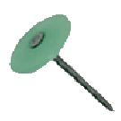 RS Plasti-Top EG 1-1/2" Cap Nails