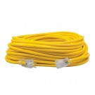 Southwire 1689SW0002 12/3 100' Yellow Polar/Solar Extension Cord