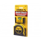 Stabila 11927 Quick Check Pocket Pro Mini Level with 27' Tape Measure