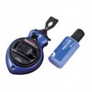 Tajima CR202B-P 100' Chalk-Rite Ultra Thin Reel and Blue Chalk Combo