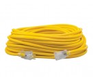 Southwire 1689SW0002 12/3 100' Yellow Polar/Solar Extension Cord
